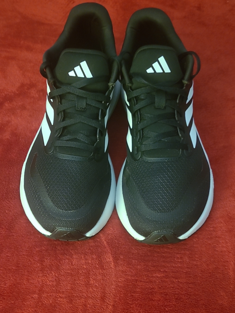 adidas Black and White Men's RunFalcon 5 running shoes